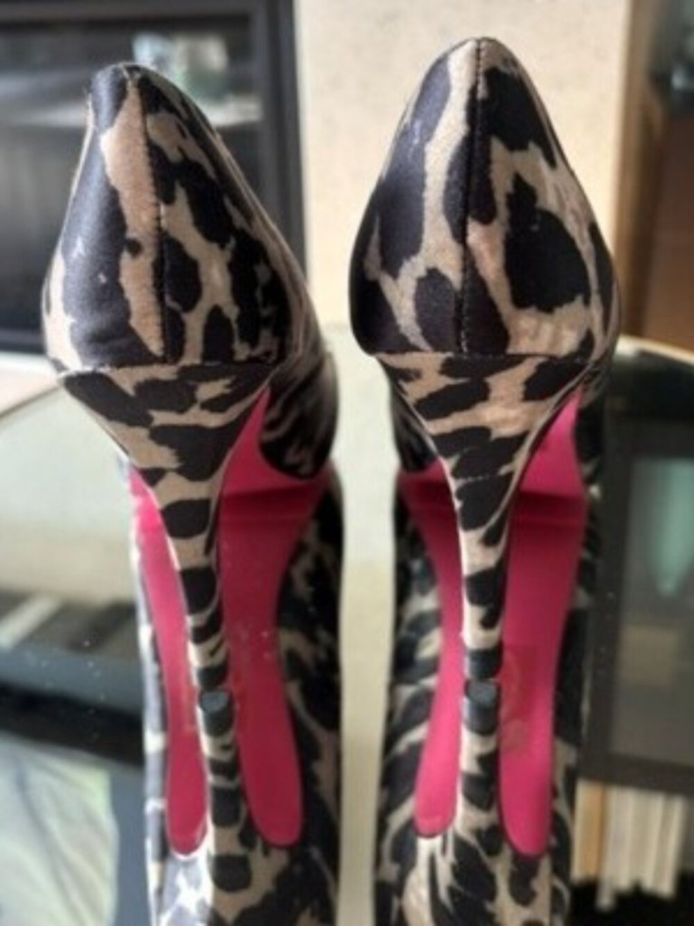 Leopard Print Pumps - Picture 4 of 4